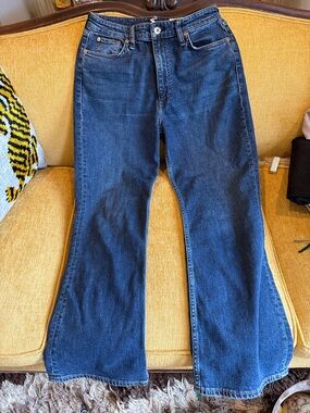 Rag& Bone women’s Casey high rise ankle flair Jeans - Classic Fit